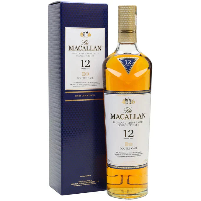 The Macallan Double Cask 12 Years Old Scotch Whisky 750ml