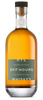 Bottle of Off Hours whiskey on a white background