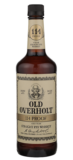 Old Overholt Rye Whiskey Bonded 114 Proof 750ml