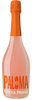 Bottle of Paloma Opera Prima wine with an orange label on a white background