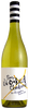 Bottle of s Un-Oaked Chardonnay with a black and white striped cap.