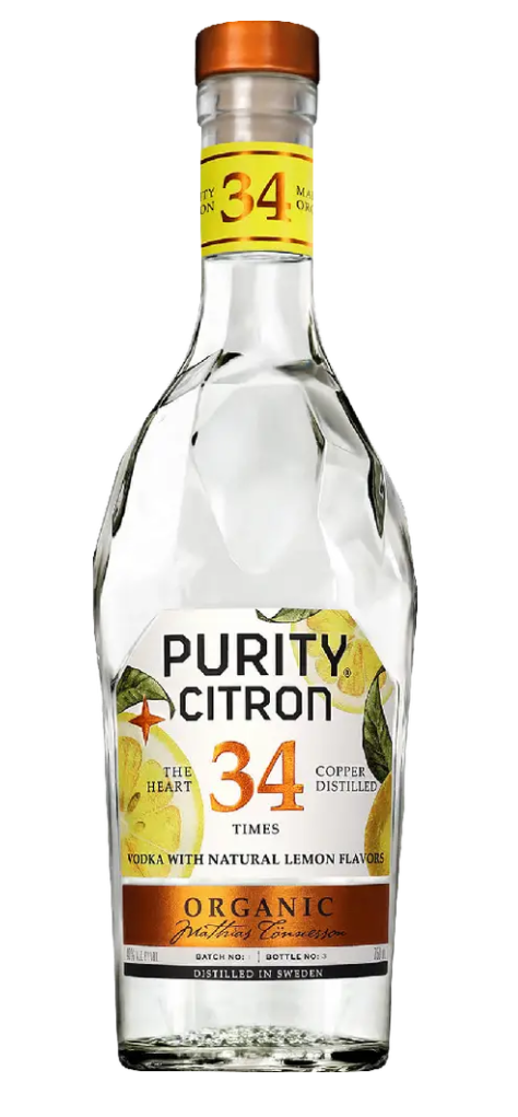Purity Citron Vodka 34 750ml