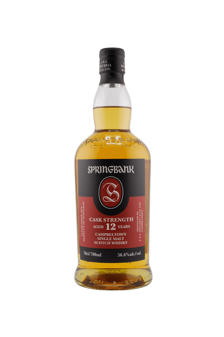 Springbank 12 Year Cask Strength Single Malt Scotch Whiskey 700ml