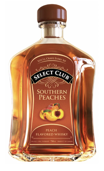 Select Club Southern Peach Flavored Whiskey 750ml