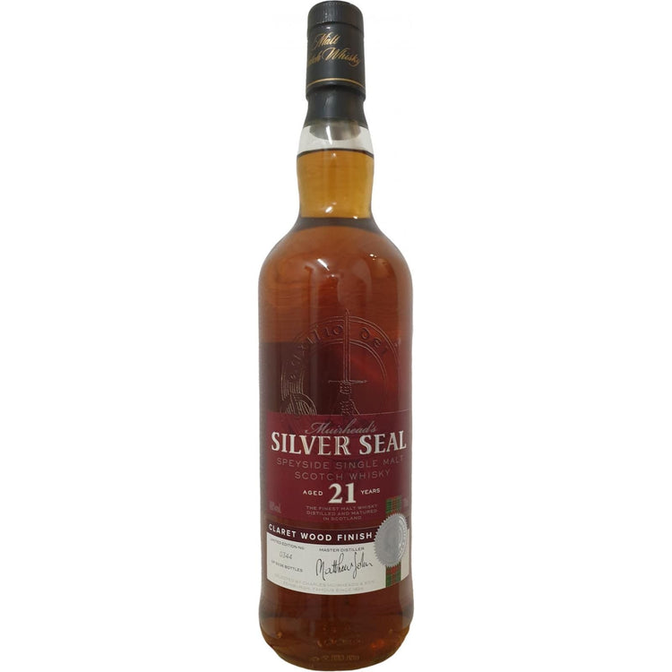 Silver Seal 21yr Claret Wood Finish Single Malt Scotch Whisky 750ml