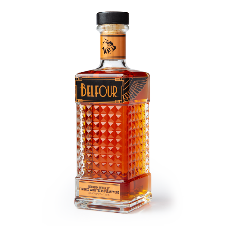 Belfour Bourbon Whiskey Finished With Texas Pecan Wood