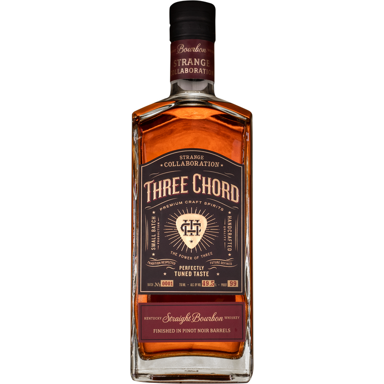 Three Chord Strange Collaboration Bourbon Whiskey 750ml