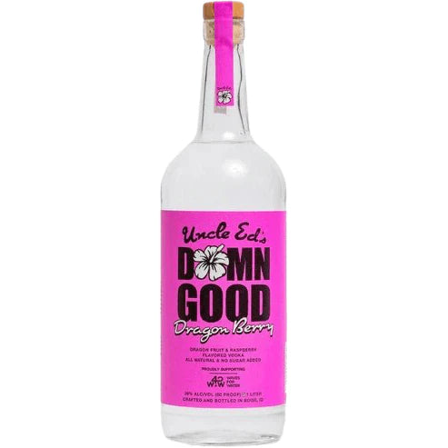 Uncle Ed's Damn Good Dragon Berry Vodka 750ml