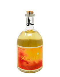 Bottle of Soledad on a white background