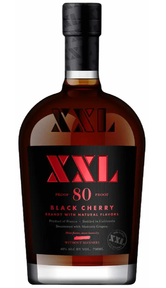 Xxl Black Cherry Flavored Brandy 750ml