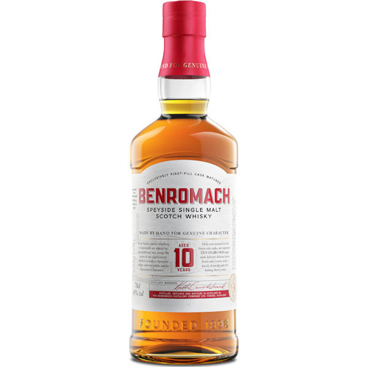 Benromach 10 Year Old Single Malt Scotch Whisky 750ml