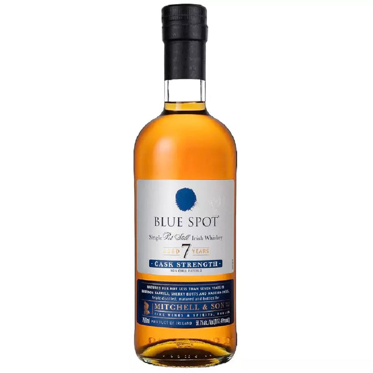 Blue Spot 7 Year Old Cask Strength 750ml