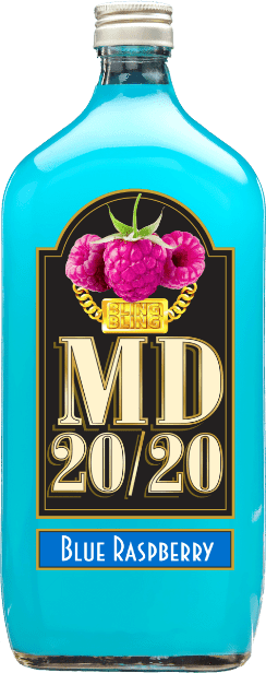 MD 20/20 Blue Raspberry Flavored Wine 750ml