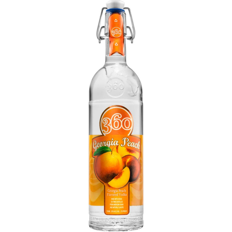 360 Georgia Peach Vodka 750ml