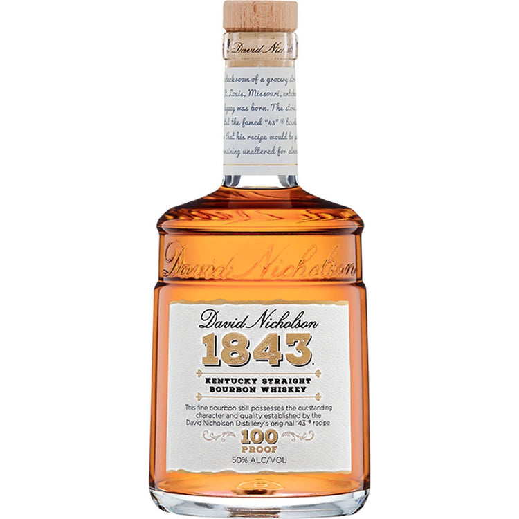 David Nicholson 1843 Bourbon Whiskey 750ml