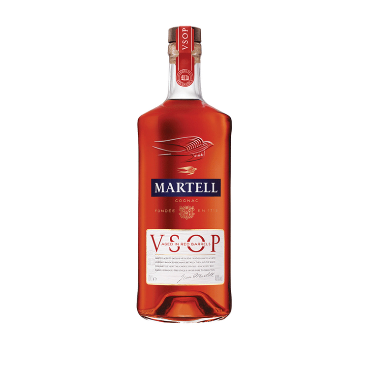 Martell V.S.O.P Aged in Red Barrels Cognac 750ml