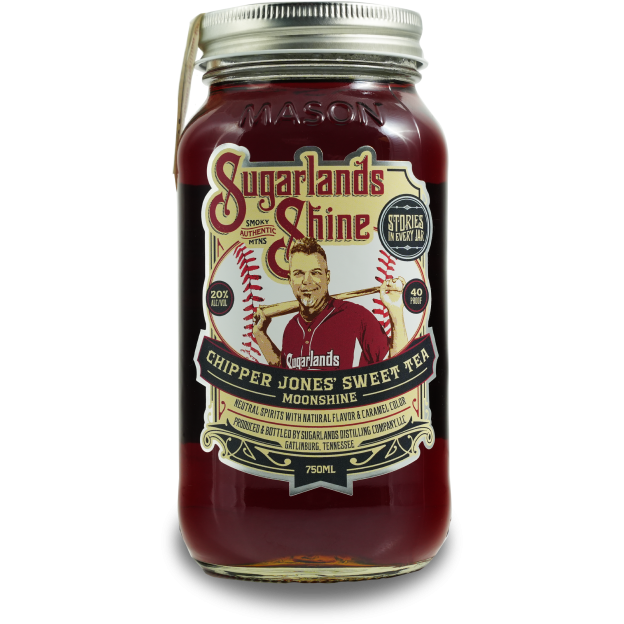 Sugarlands Shine Chipper Jones' Sweet Tea Moonshine 750ml