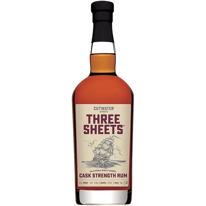 Cutwater Three Sheets Cask Strength Rum