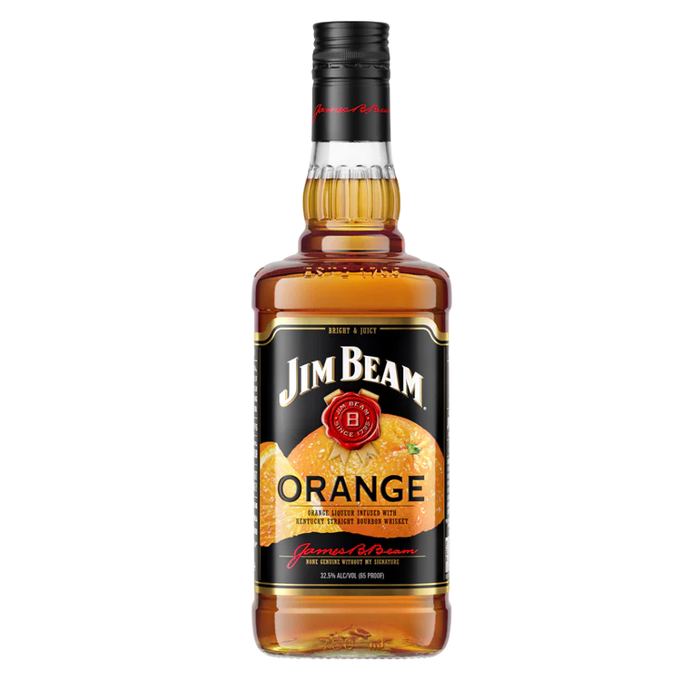 Jim Beam Orange Flavored Bourbon 750ml (65 Proof)