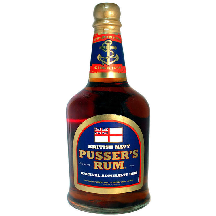 Pusser's Original Admiralty British Navy Rum 750ml