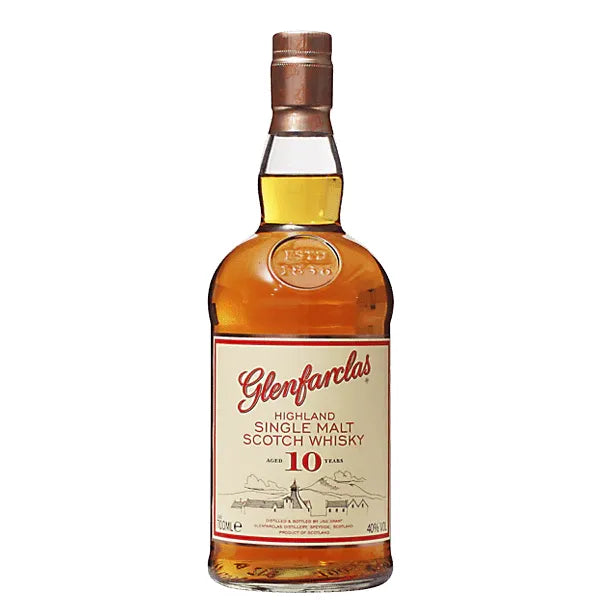 Glenfarclas 10 Year Old Single Malt Scotch Whisky 750ml