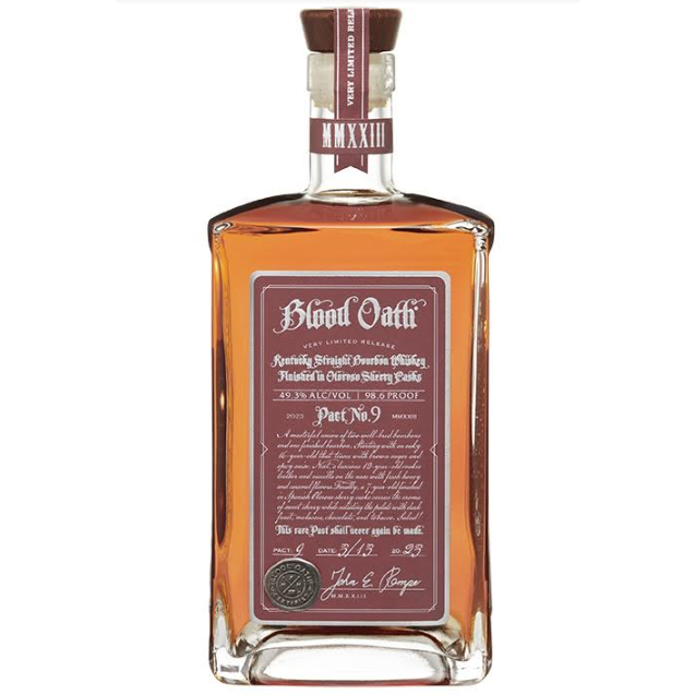 Blood Oath Pact No. 9 Oloroso Sherry Cask Finish 750ml