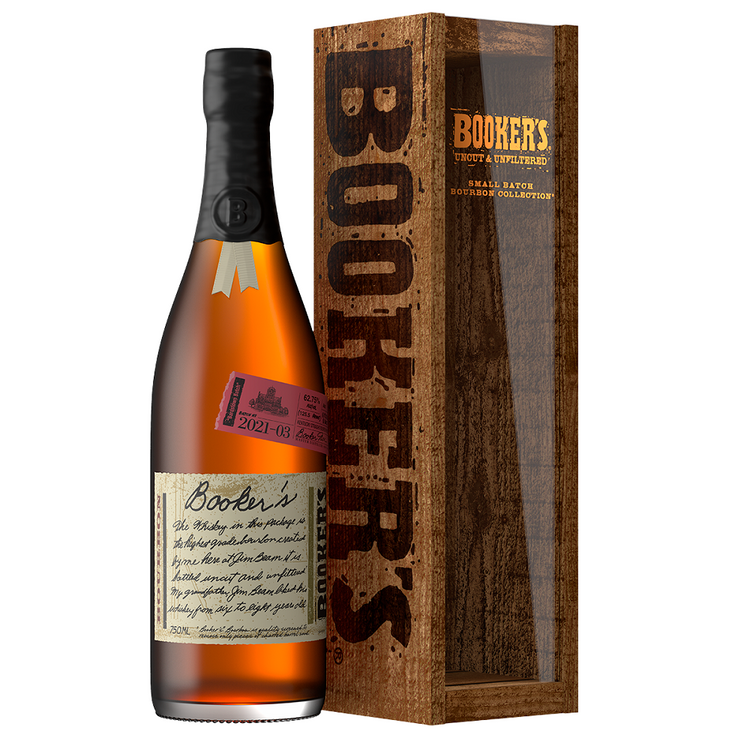 Booker’s 2021-03 ‘Bardstown Batch’ Kentucky Straight Bourbon Whiskey 750ml Whiskey Sidewalk Spirits