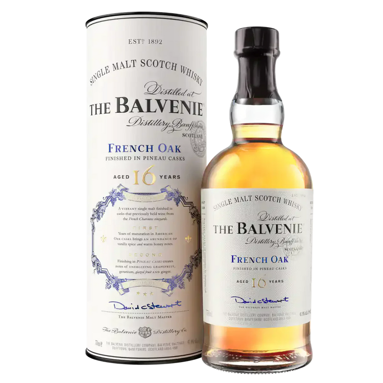 The Balvenie 16 Year Old French Oak Pineau Cask Finish 750ml