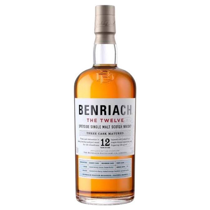 Benriach The Twelve 12 Year Old Single Malt Scotch Whisky 750ml