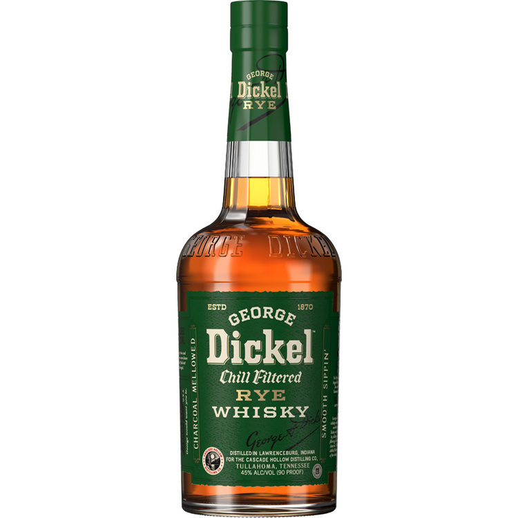 George Dickel Chill Filtered Rye Whiskey 750ml