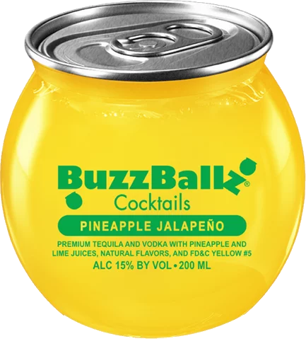 Buzzballz Pineapple Jalapeno 200ml