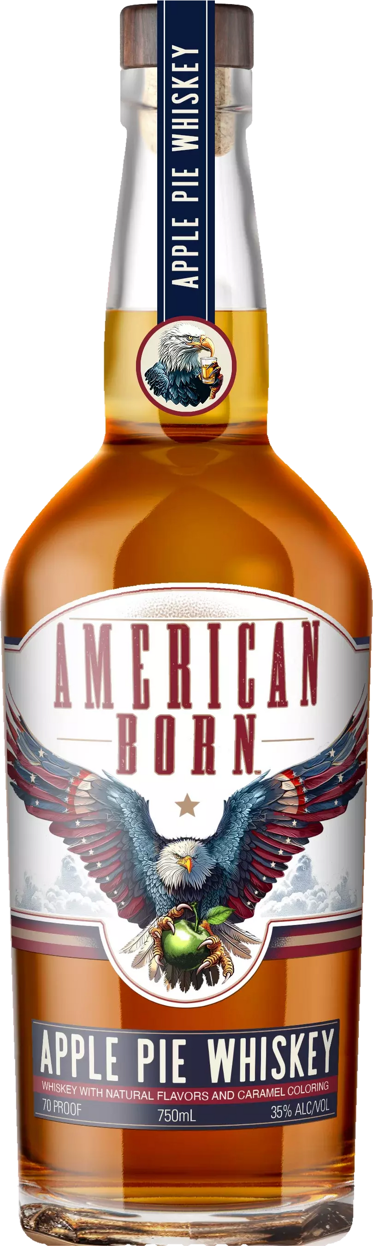 American Born Apple Pie Whiskey 750ml