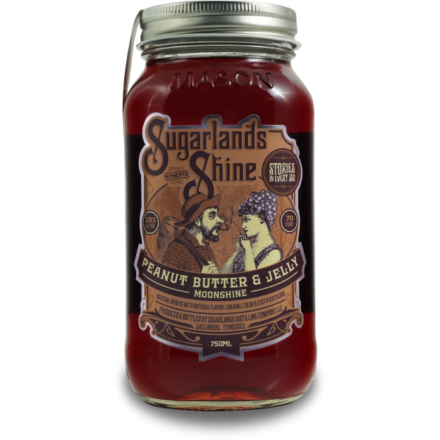 Sugarlands Shine Peanut Butter & Jelly Moonshine 750ml