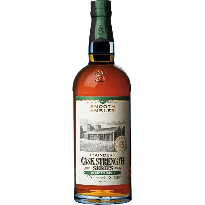 Smooth Ambler® Founders' Cask Strength Series Rye 750ml