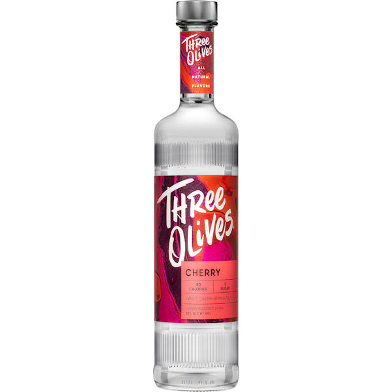 Three Olives Raspberry Vodka Three Olives® Cherry Vodka 750ml