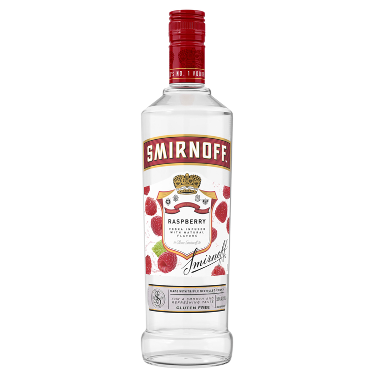 Smirnoff Raspberry Vodka 750ml